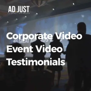 Corporate event video production