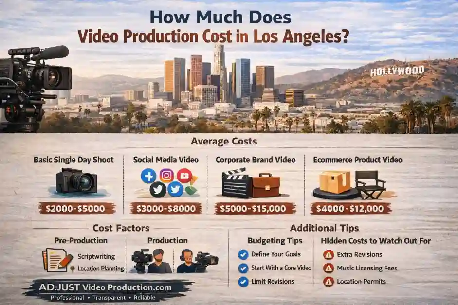 Video Production Cost in Los Angeles