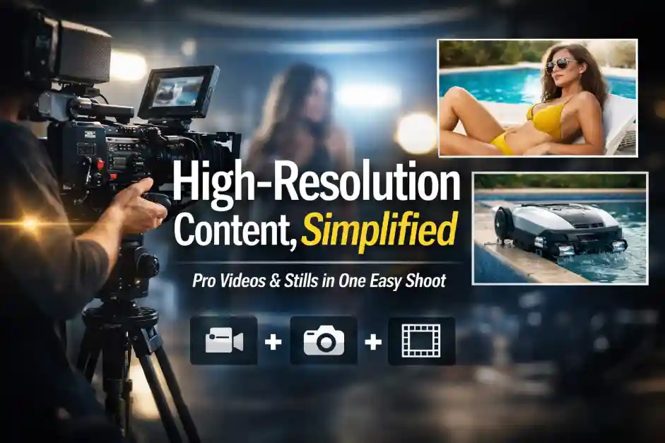 Affordable Video Production Services with High-Resolution Stills and B-Roll